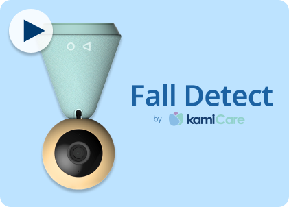 With Fall Detect by KamiCare, you’re keeping your loved ones safe and protected in their homes.